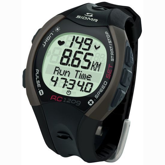 Наручные часы Sigma 25102 с пульсометром RC 12.09 black