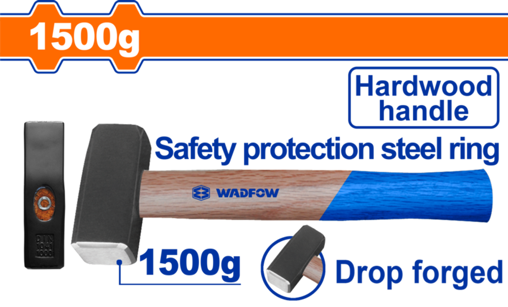 Кувалда 1500 гр (6/12) WADFOW WMB2315