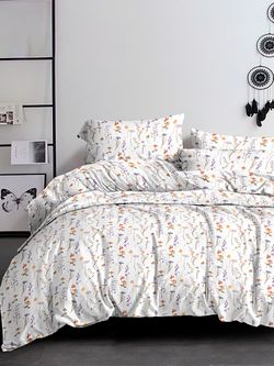 Наволочка комплект 2шт полисатин Simple House "Flora" 70x70 см