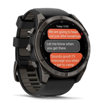 Умные часы Garmin Fenix 8 Pro, 51mm, Amoled Sapphire Titanium Carbon Gray (010-03199-01)