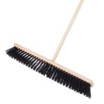Щетка тротуарная деревянная 500х65мм в сборе с черенком 1200мм, резьбовое соед., (шт.)