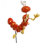 Фигура на спице «Гусеничка» 10*8*40см для отпугивания птиц