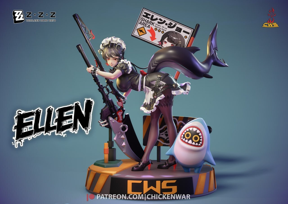 Эллен Джо Фигурка Ellen Joe Zenless Zone Zero zzz