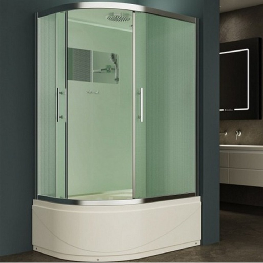 Душевая кабина Esbano (Эсбано) EST-129CRB R, с высоким поддоном, 120x90x210