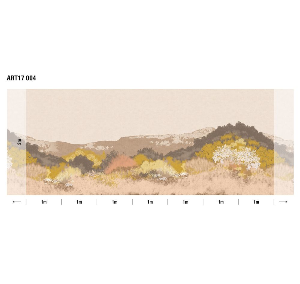 Пейзаж 2 Степь панно