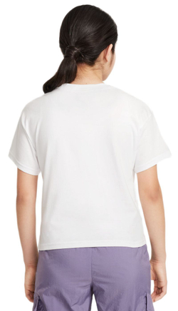 Футболка для мальчика теннисная Nike Kids Sportswear Essential - white