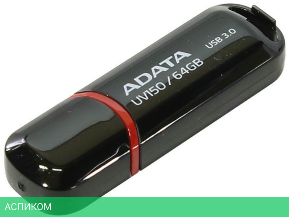 USB Flash-накопитель A-Data AUV150-64G-RBK 64GB