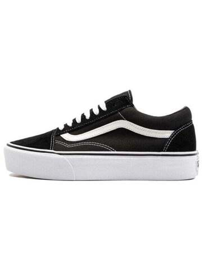 Кроссовки Vans Old Skool Platform Black White