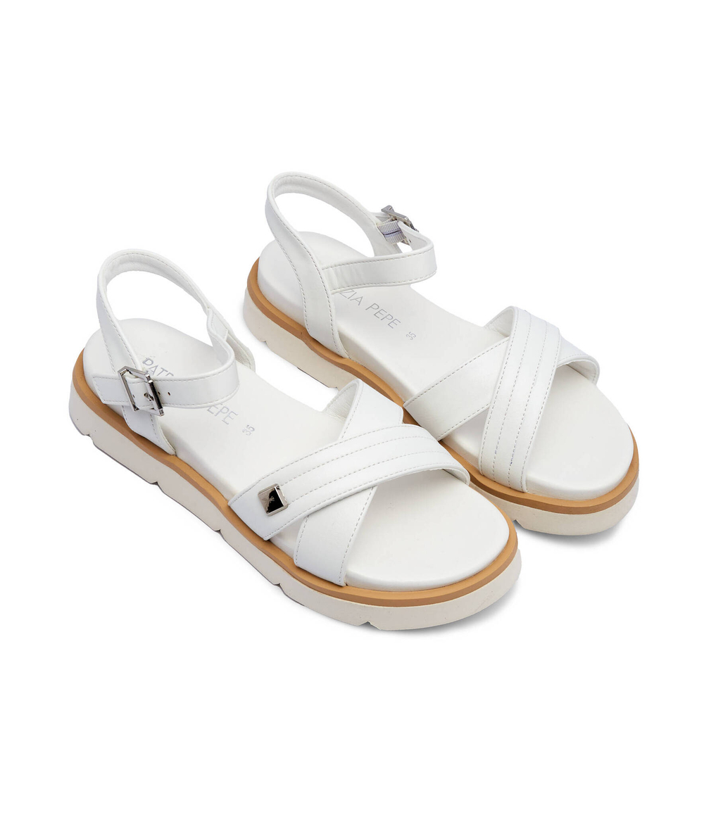 Босоножки Patrizia Pepe - белый(PPJ296)