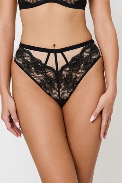 BELINDA BLACK Mini Трусы бразильяно SUBTILLE