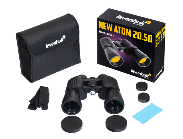 Бинокль Levenhuk New Atom 20x50