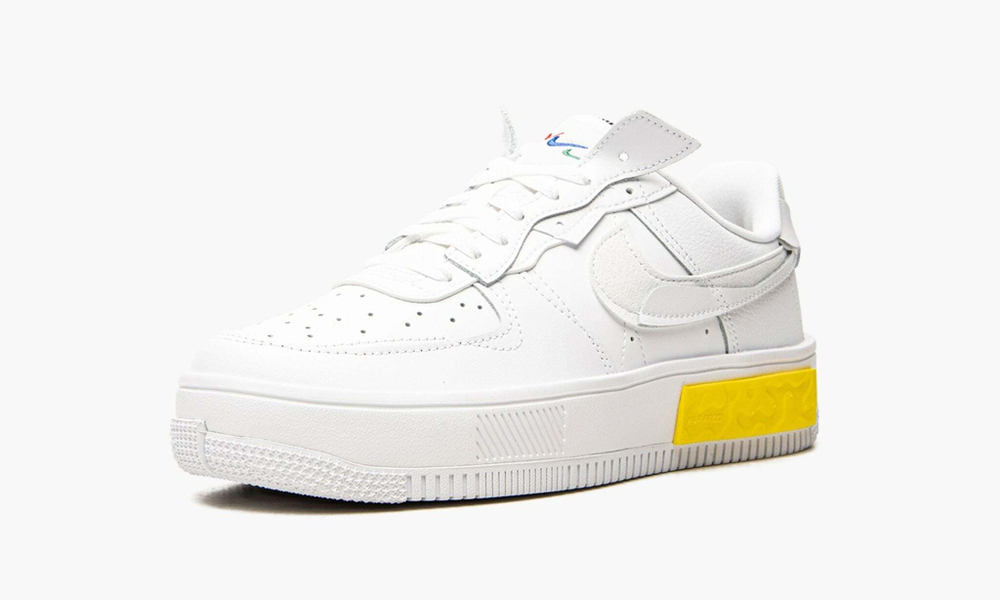 Air Force 1 Low Fontanka WMNS "Summit White Opti Yellow"