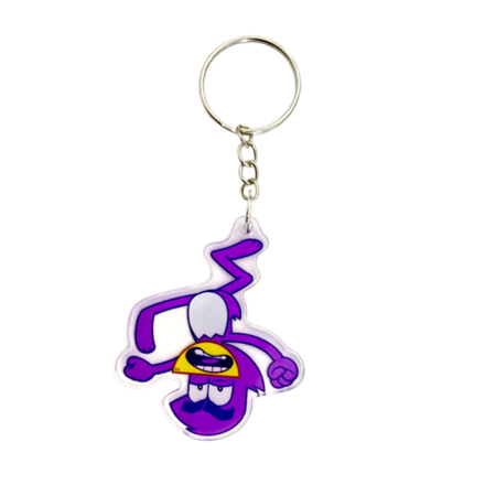 Брелок Фокки подвешен за ногу (Плохой Маскот)