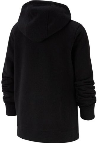 Кофта для мальчика теннисная Nike NSW Hoodie FZ Club B - черный
