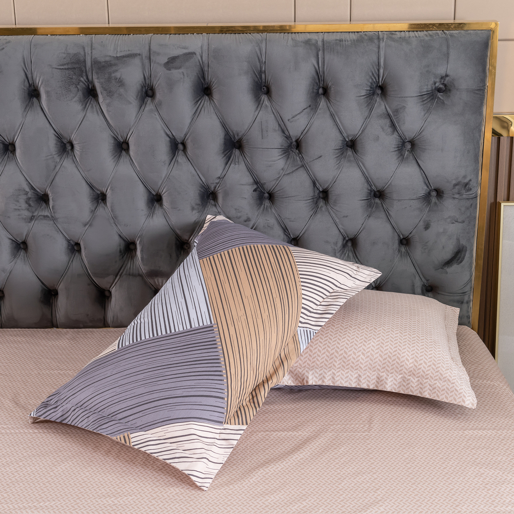 Комплект постельного белья Сатин с Одеялом 100% хлопок OB115