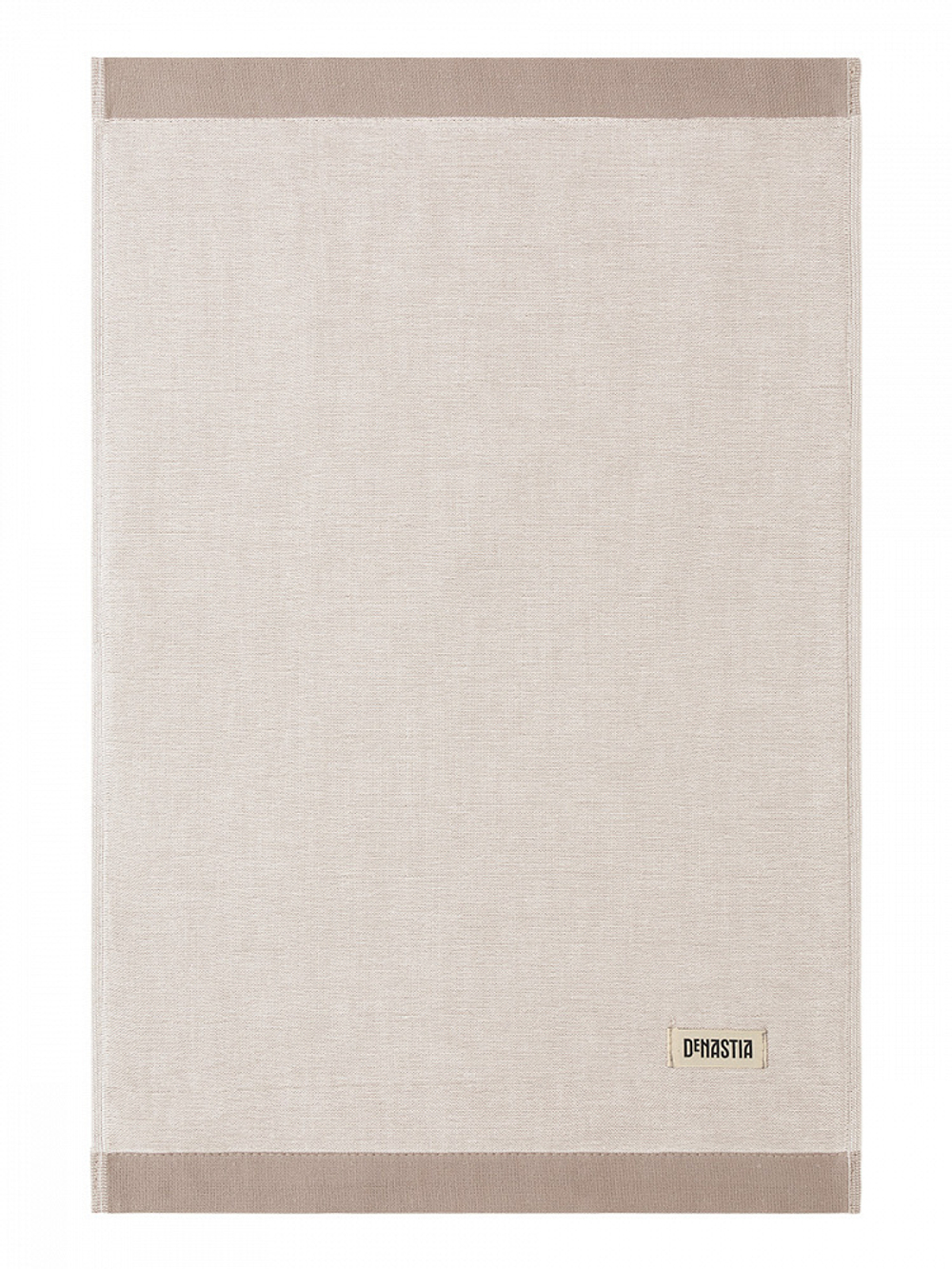 Полотенце кухонное DeNASTIA меланж 360gsm 40x60, хлопок, бежевый