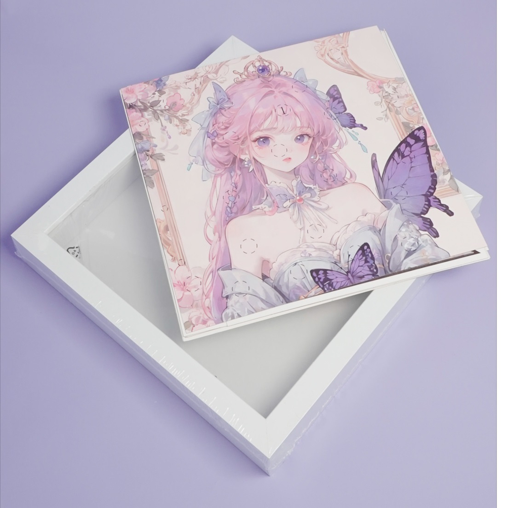 Декоративная 3D картинка "Butterfly Princess"