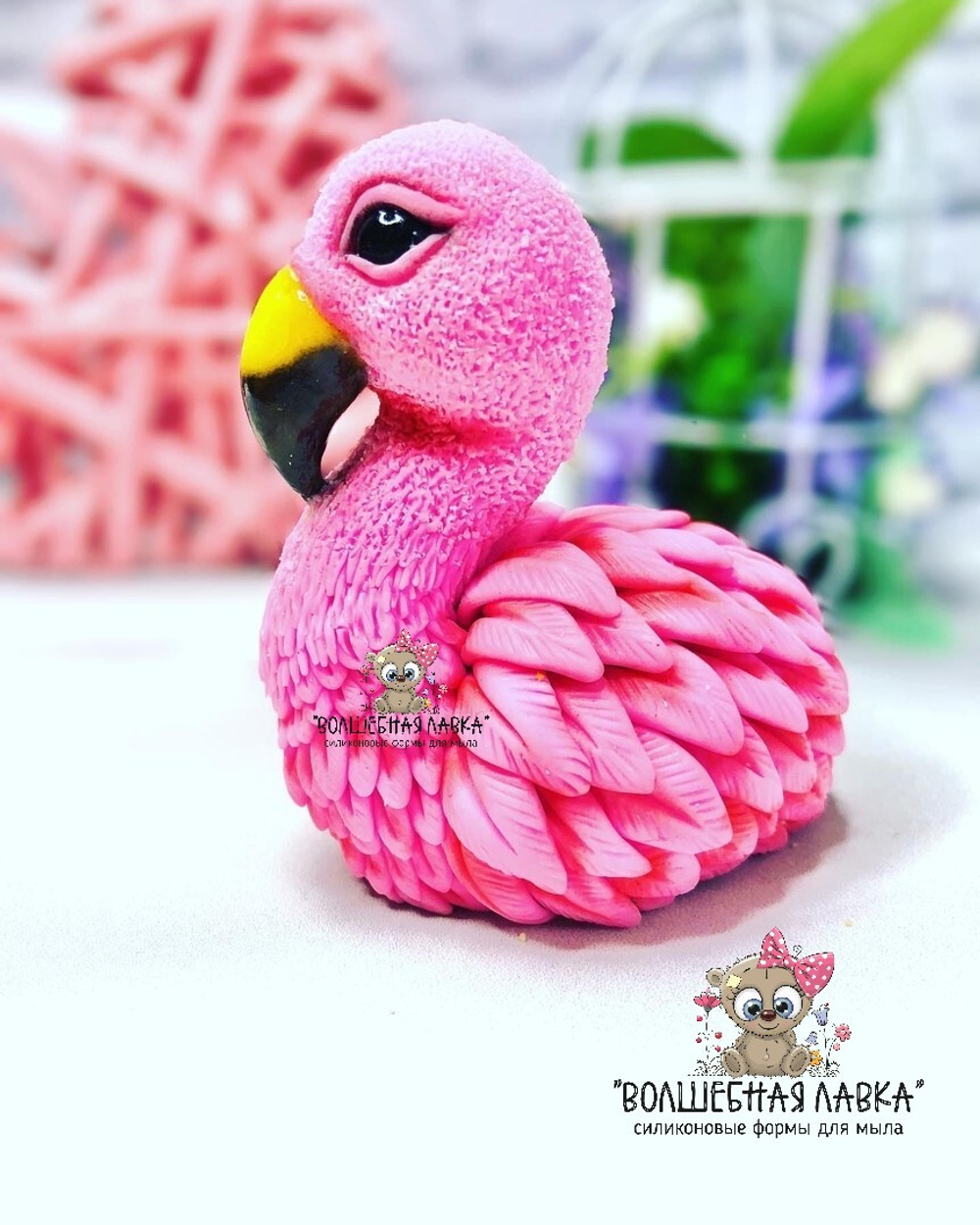 Силиконовая форма Фламинго