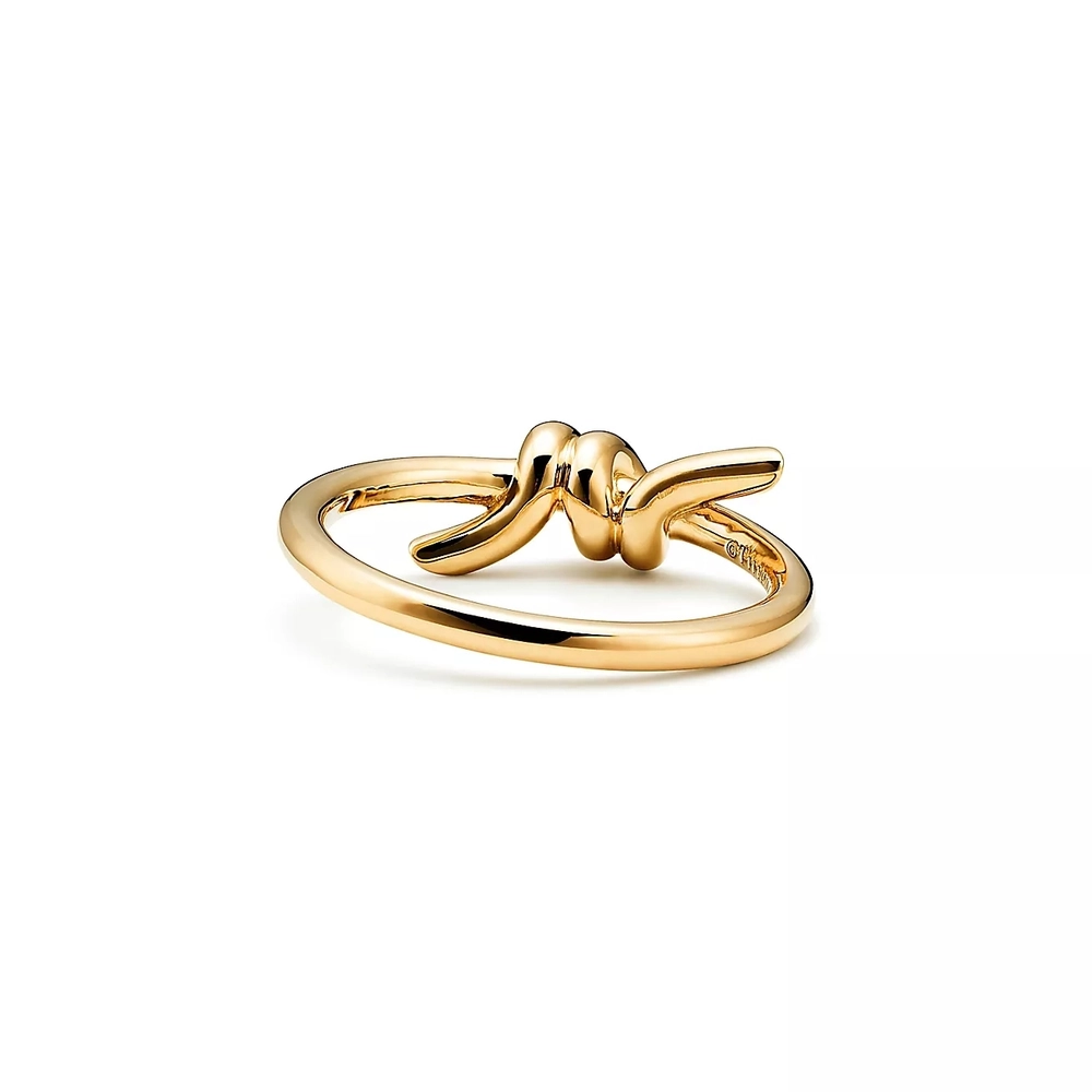 Кольцо из жёлтого золота, Tiffany💠Knot .