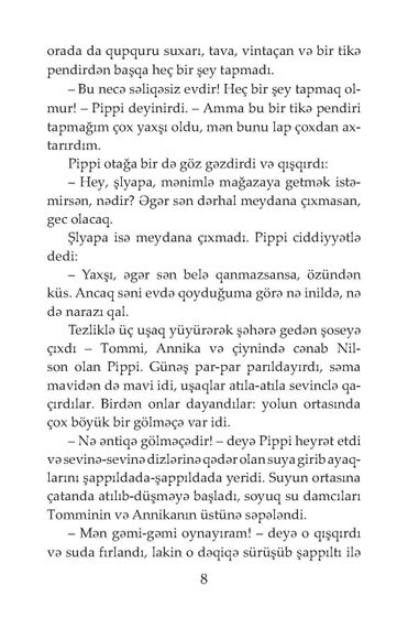 Uzuncorab Pippi səfərdə (yumşaq cild)
