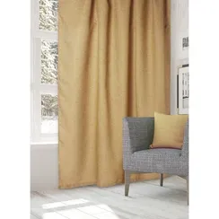 Штора портьерная "Этель" без держателя 135х270 Рейнбоу, цвет бежевый
