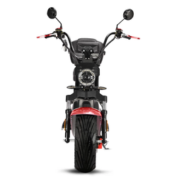 Электроскутер CityCoco WHITE SIBERIA BLACK SEA (RED) 5000W