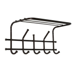 Вешалка с полкой «ЭРА-5» (Медный антик) ВСП 278 М