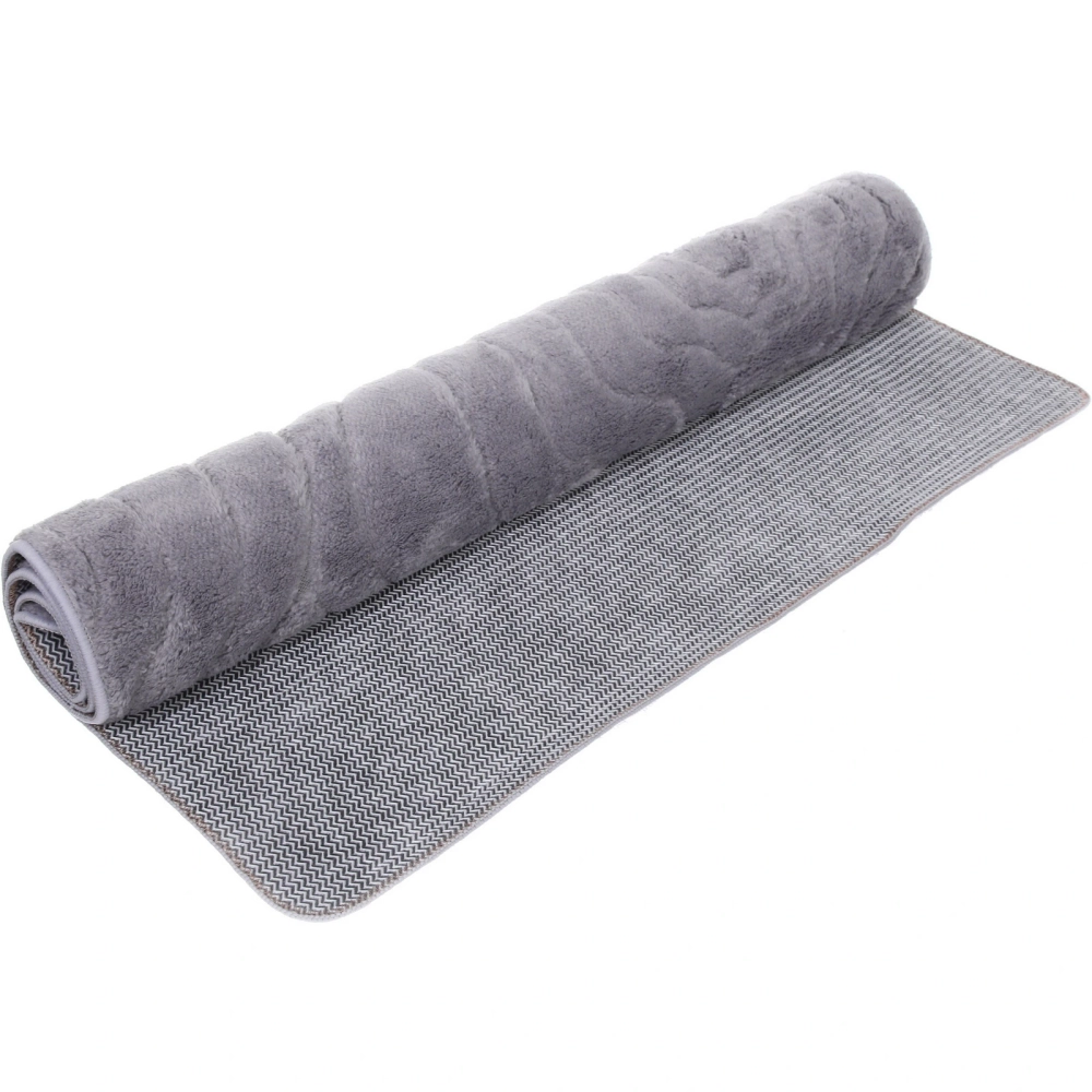 Коврик для ванной 80*120"Гармония» серый