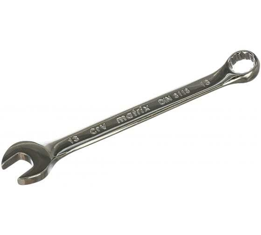 НАБОР КЛЮЧЕЙ КОМБ. MATRIX 6-22ММ CRV ПОЛИР. ХРОМ 12ШТ 15426