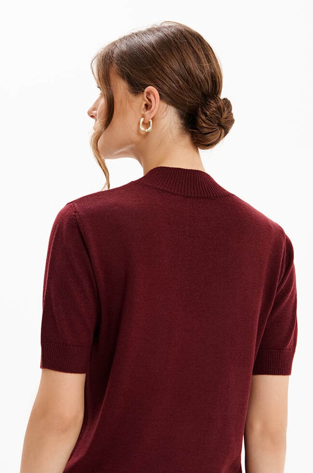 23436 Джемпер женский (бордовый)