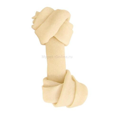 Косточки жевательные узловые белые, 10см (пакет 10шт.), серия DENTAL, Triol