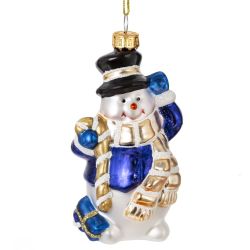 GAEM Украшение новогоднее "Снеговик", L6 W5 H12 см