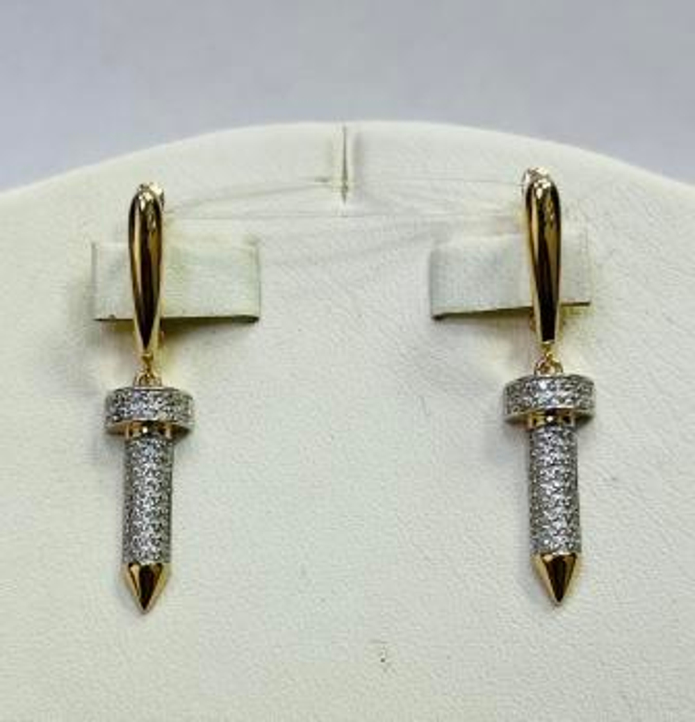 Серьги Гвозди