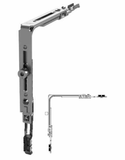 Угловая передача основная UPT