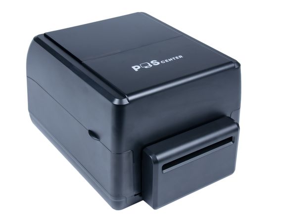 Принтер этикеток POScenter TT-200 USE (термотрансферный; 203dpi; ширина ленты в диапазоне 1&quot; - 4&quot;, USB+Serial+Ethernet) черный с отрезчиком (ресурс 500 000 отрезов)