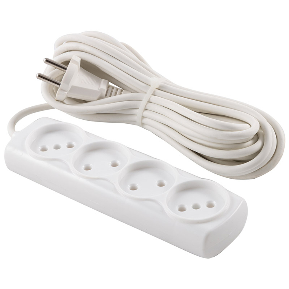 Удлинитель Engy "Премиум" 7м/4роз (ПВС 2х0.75)