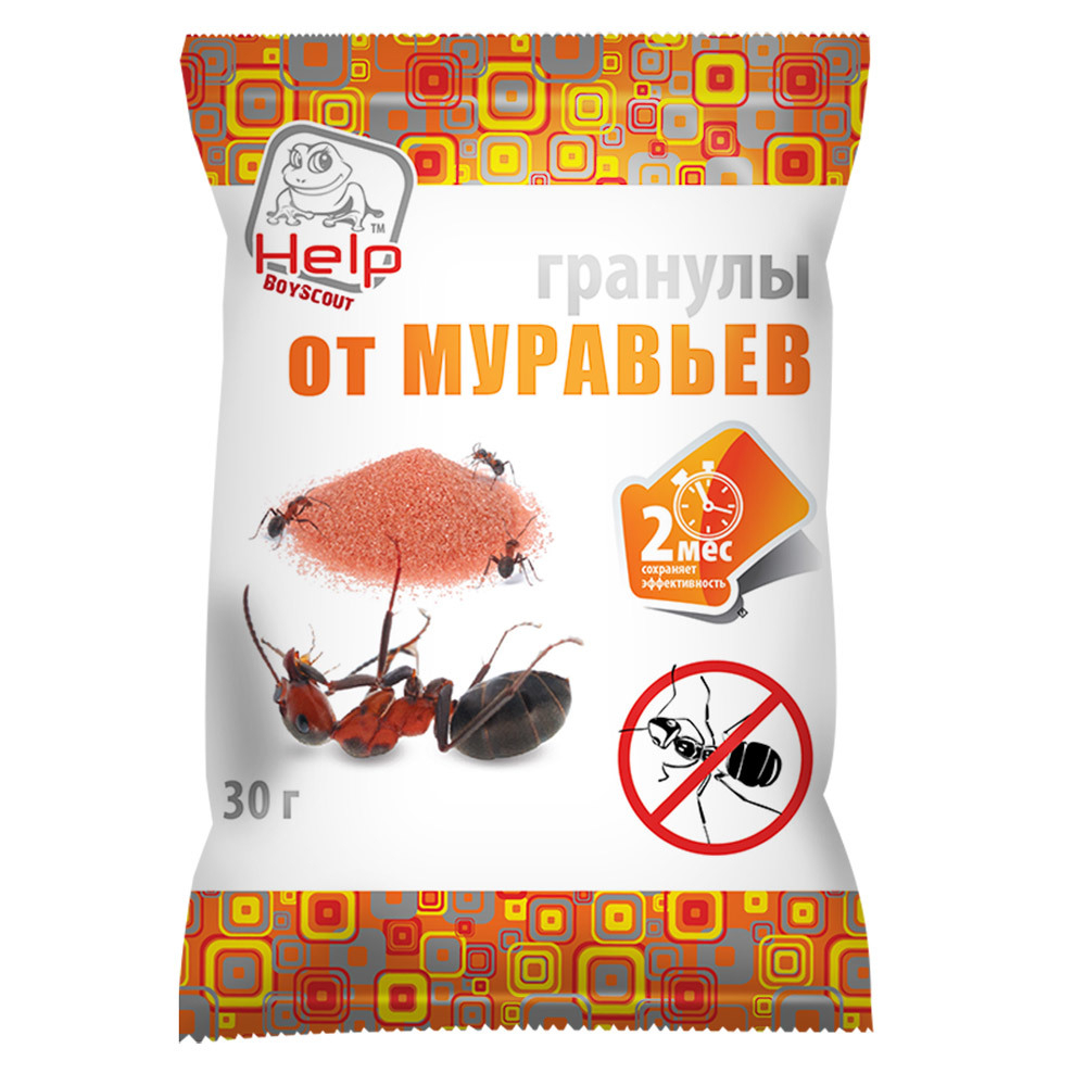 Гранулы от муравьев HELP 30г