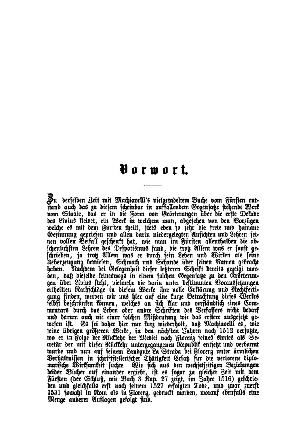 Erörterungen. Über Die Erste Dekade Des Titus Livius | Machiavelli Niccolò