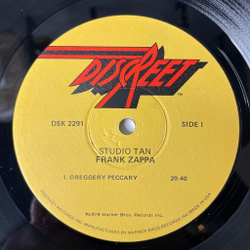 Винтажная виниловая пластинка LP Frank Zappa Studio Tan (USA 1978)