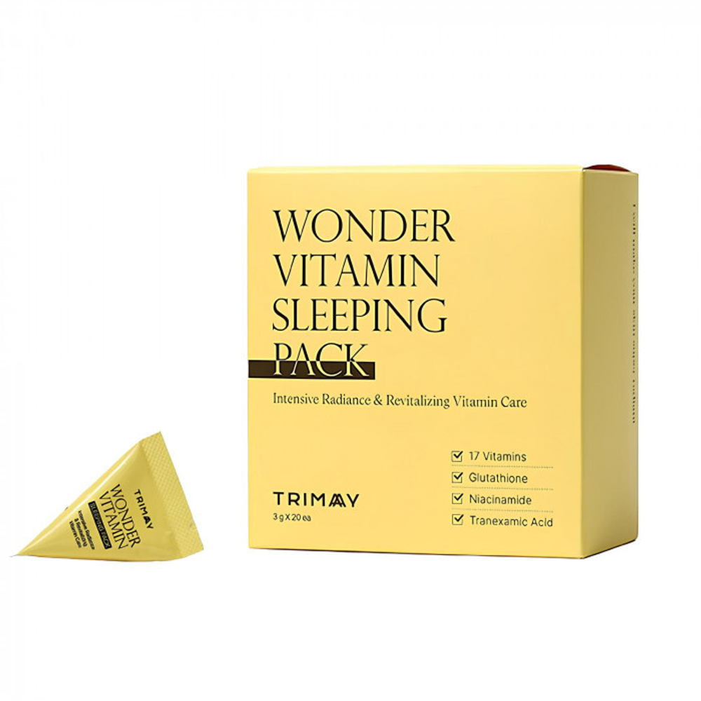 Trimay C-Vita Complex Wonder Vitamin Sleeping Pack yочная маска для сияния кожи с витаминами и ниацинамидом