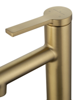 Смеситель для раковины с функцией полоскания WONZON & WOGHAND, Брашированное золото (WW-H1017-BG)