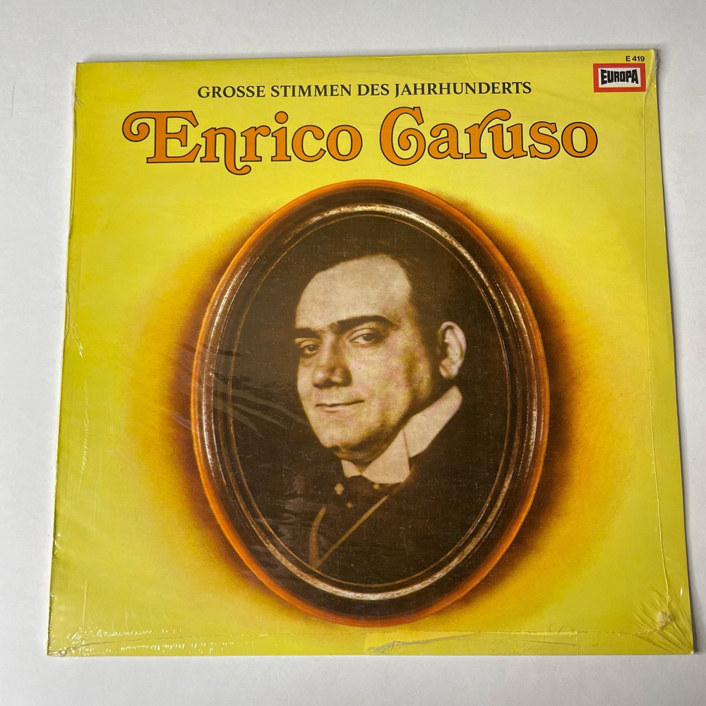 Винтажная виниловая пластинка LP Enrico Caruso Энрико Карузо (Германия 1971) (Запечатана)