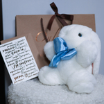 Зайчонок Арнольд (белый)