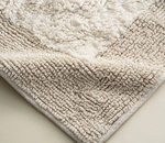 Набор из двух ковриков для ванной Petra | кремовый