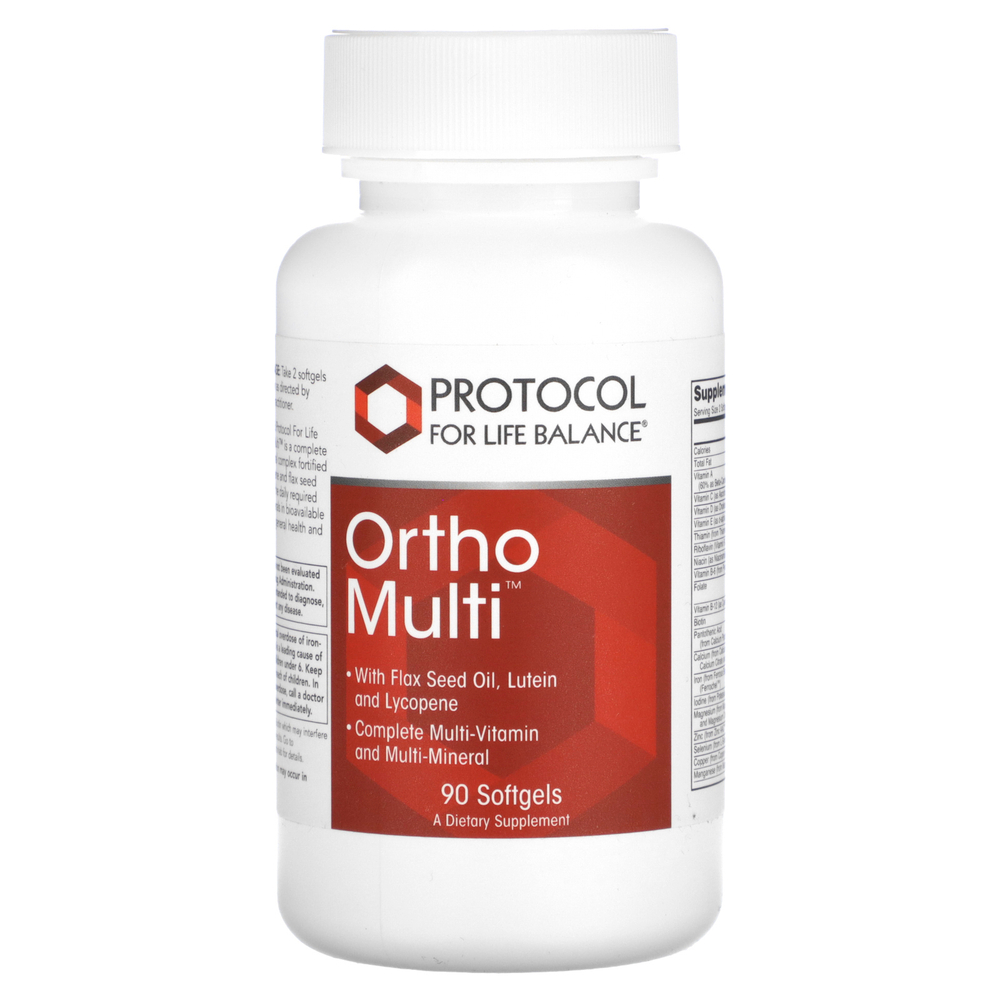 Protocol for Life Balance, Ortho Multi, 90 мягких таблеток
