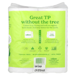 Caboo, Бамбуковые салфетки для ванн, 4 двойных рулона