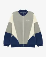 Толстовка One Two Zip-Up Grey-Navy Smoke