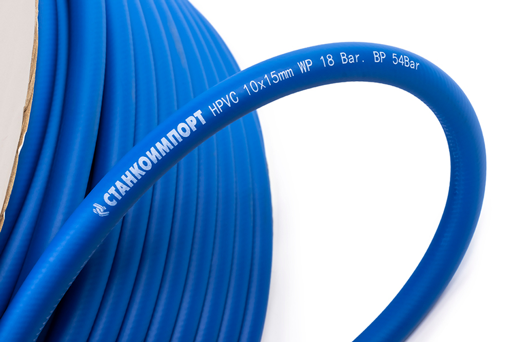 H01015HPVC Шланг прямой 10/15 мм 100 метров