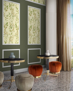 Ламинированная панель ПВХ Кэжуал цитрус фон 2700х250мм