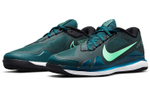 Nike Air Zoom Vapor pro Court shock absorption, non-slip, wear-resistant low-top tennis shoes men's green and black